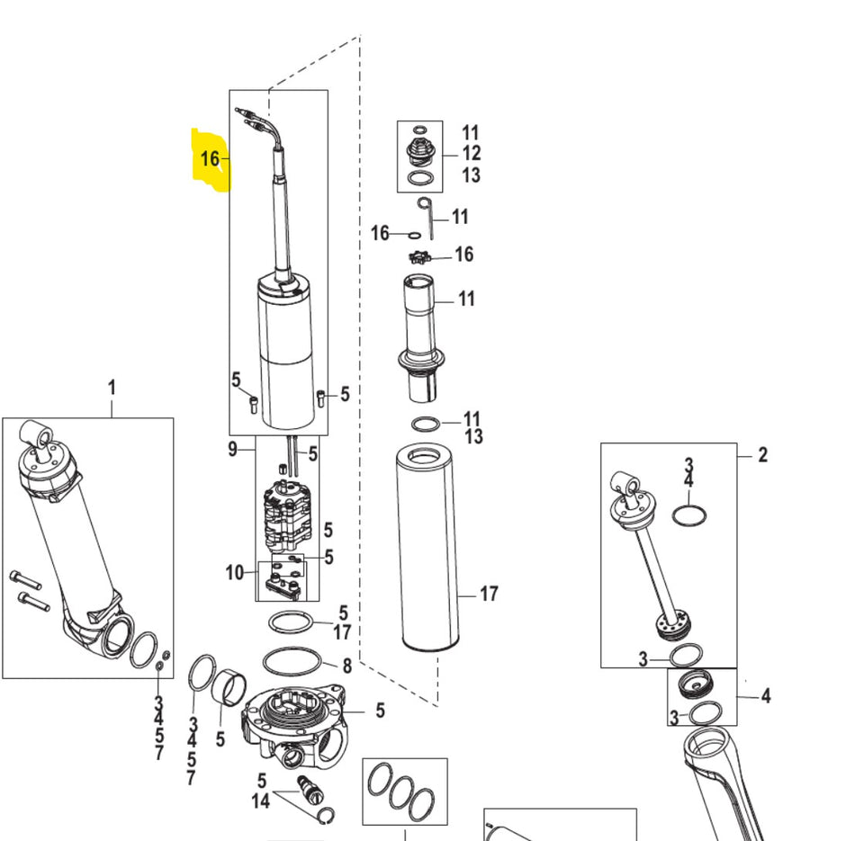 TRIM MOTOR KIT